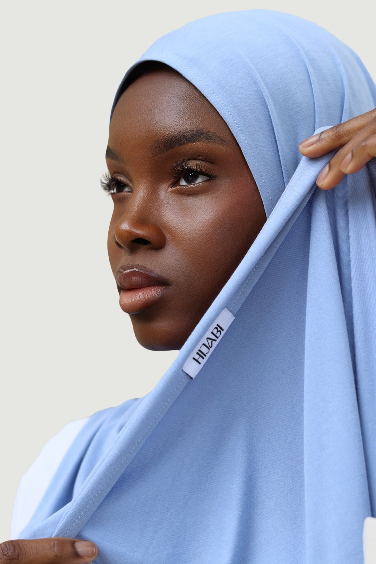 Hijab bambou Baby blue