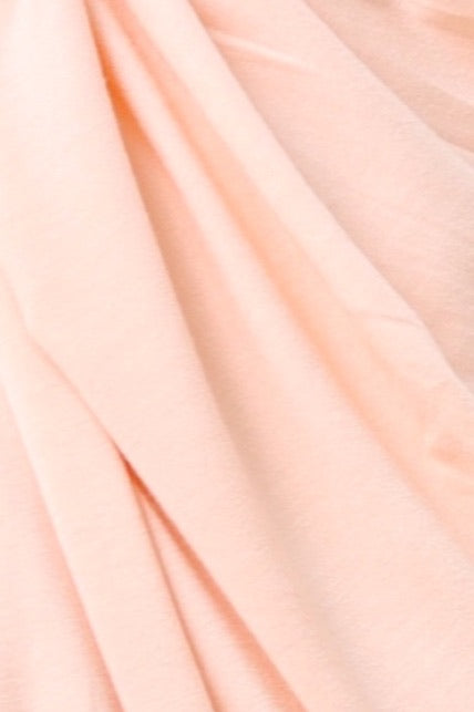 Hijab bambou pastel corail