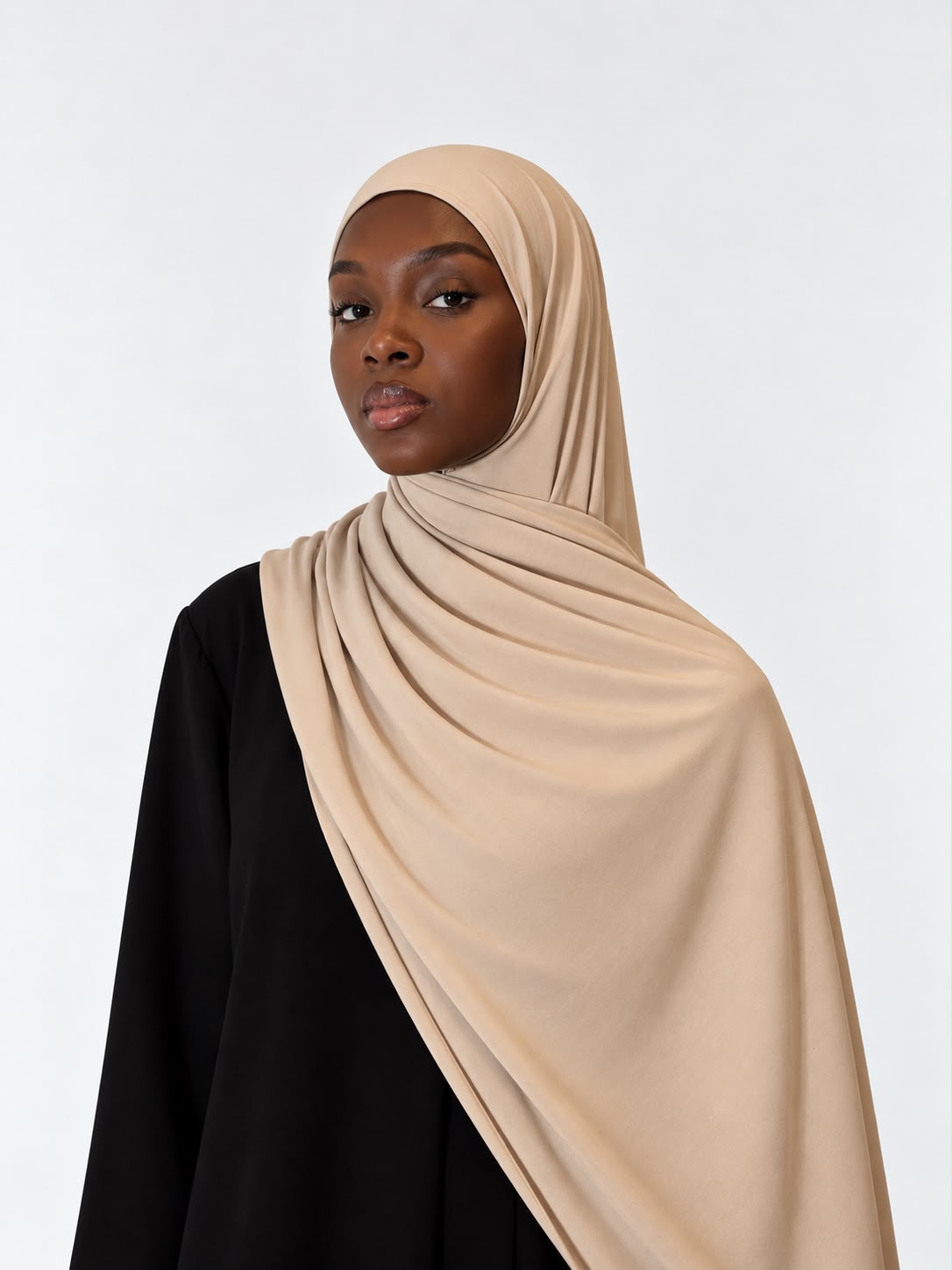 Hijab greige