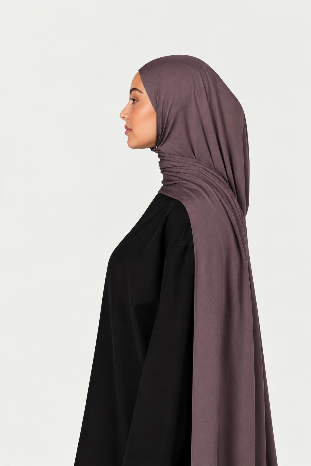 Hijab bambou chocolat