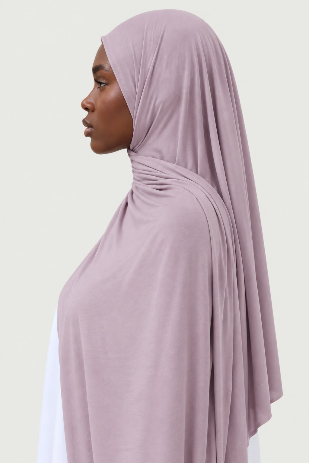 Hijab Lila poudré
