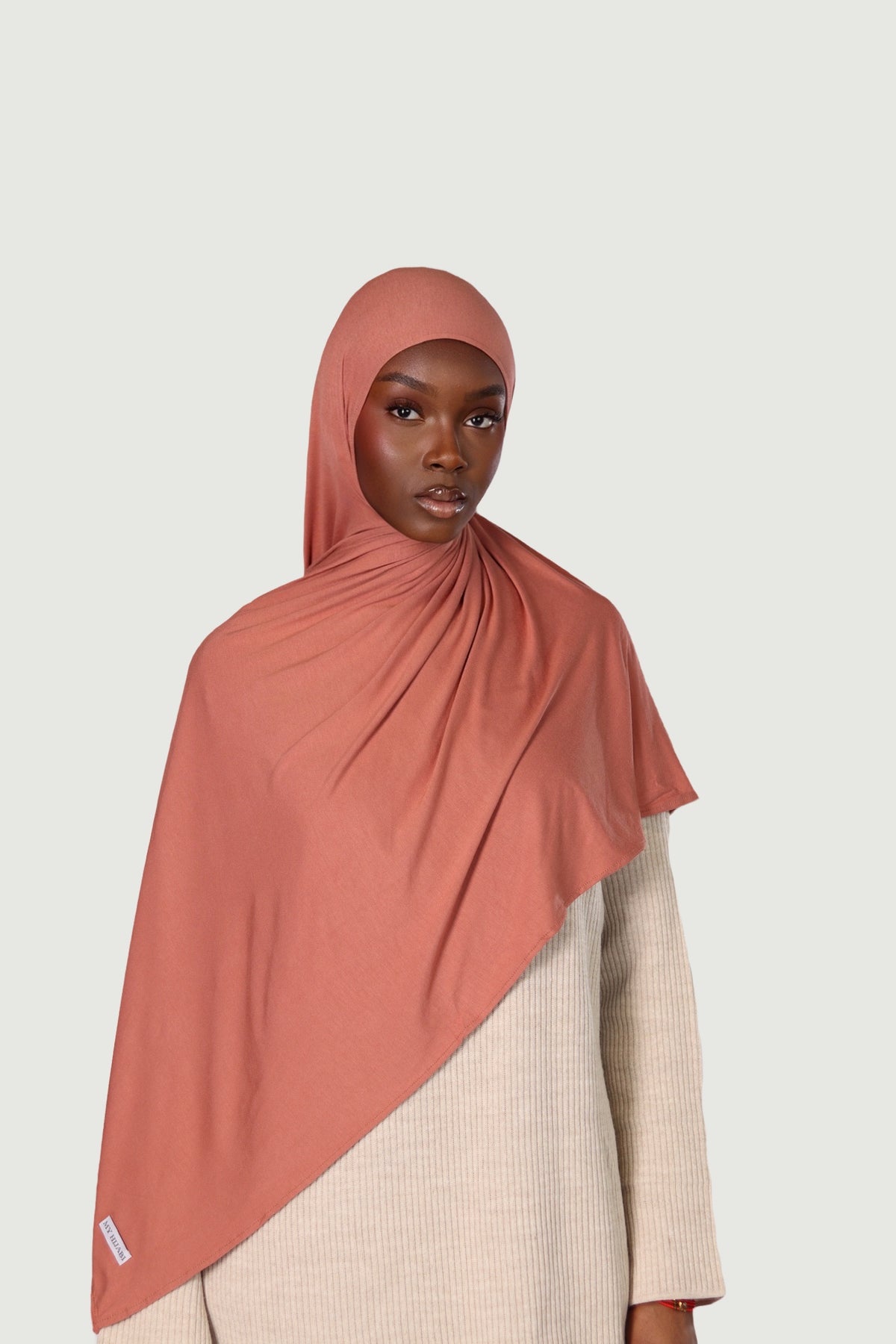 Hijab bambou anis