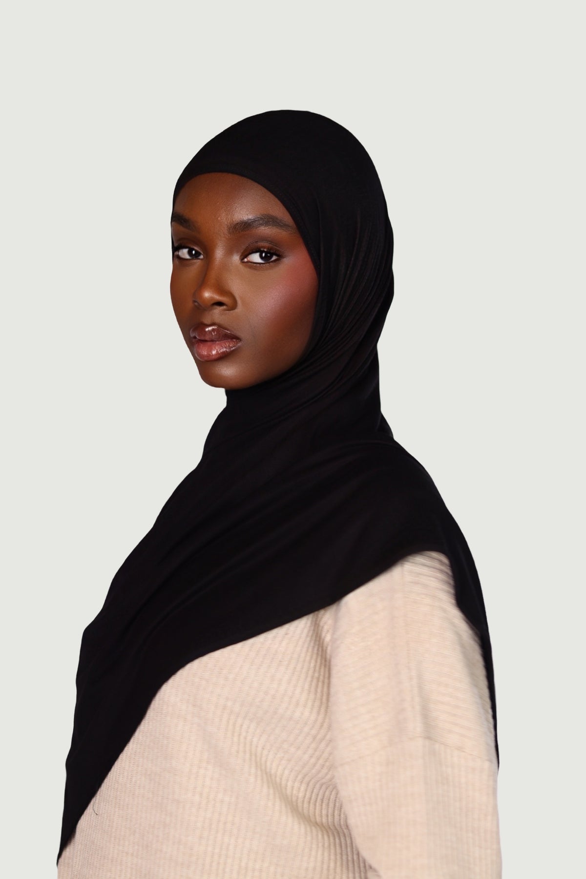Hijab Bambou Black