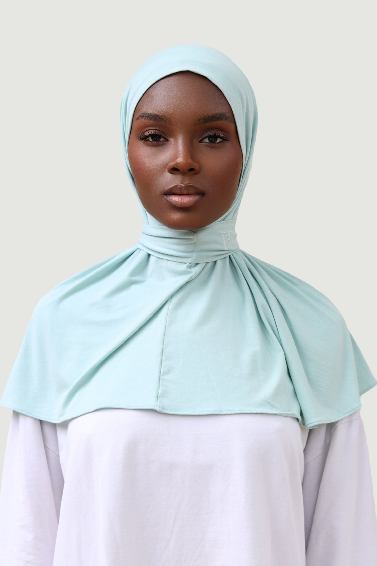 Cagoule Bambou bleu pastel