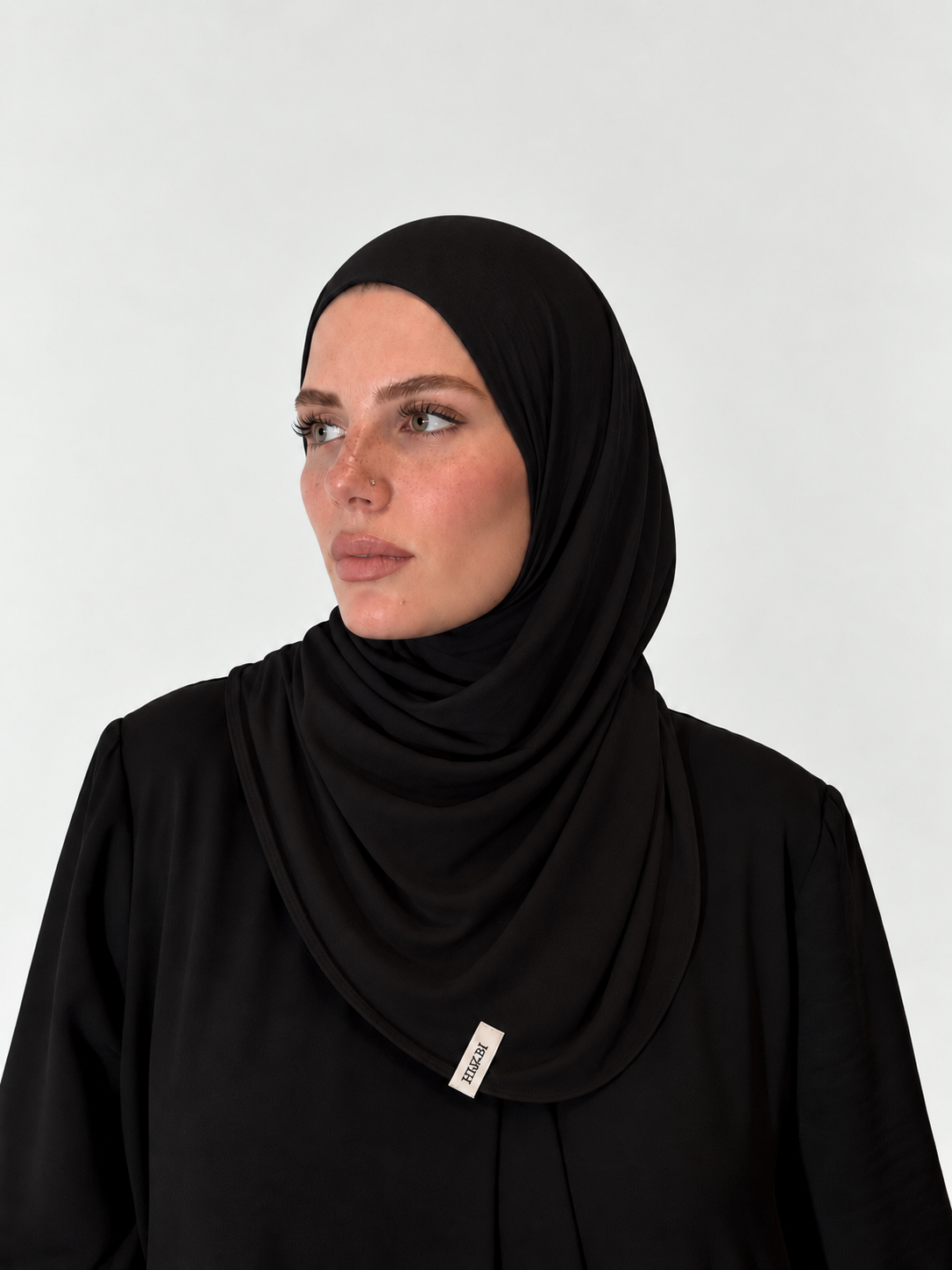 Hijab prêt à enfiler black