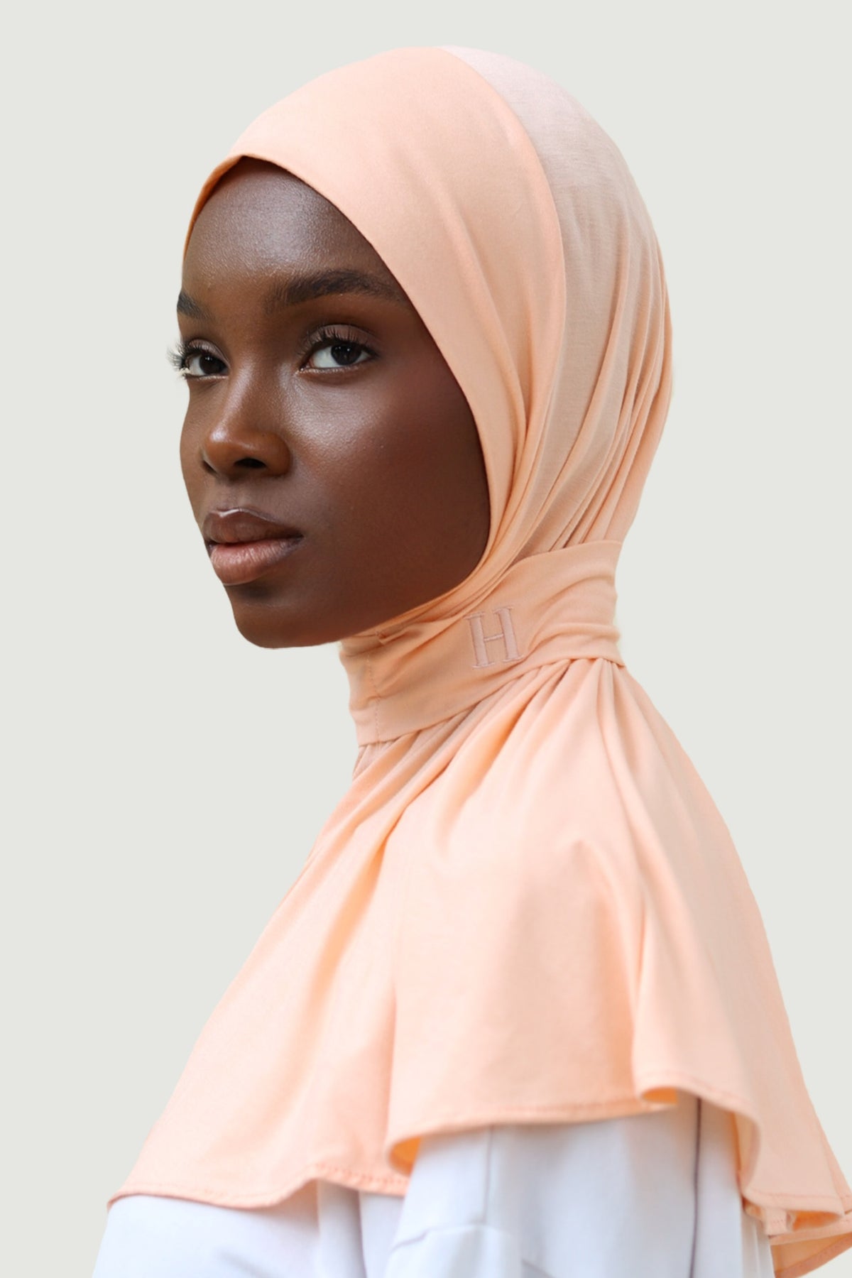 Cagoule Bambou pastel corail