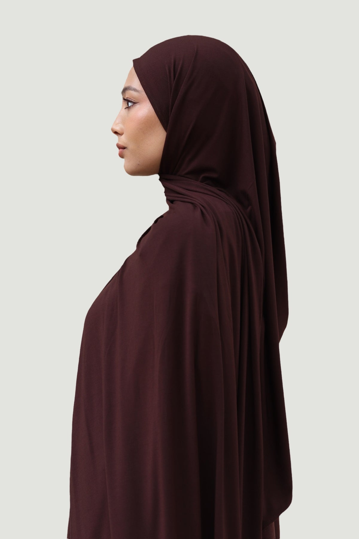 Hijab Bambou marron