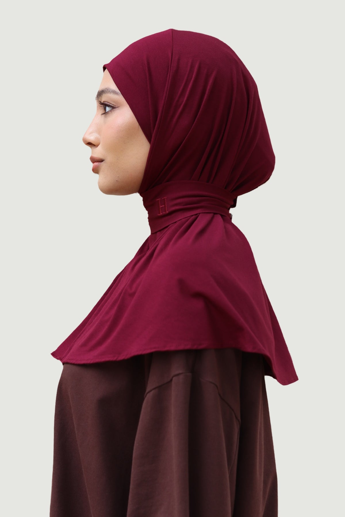 Cagoule Bambou Burgundy