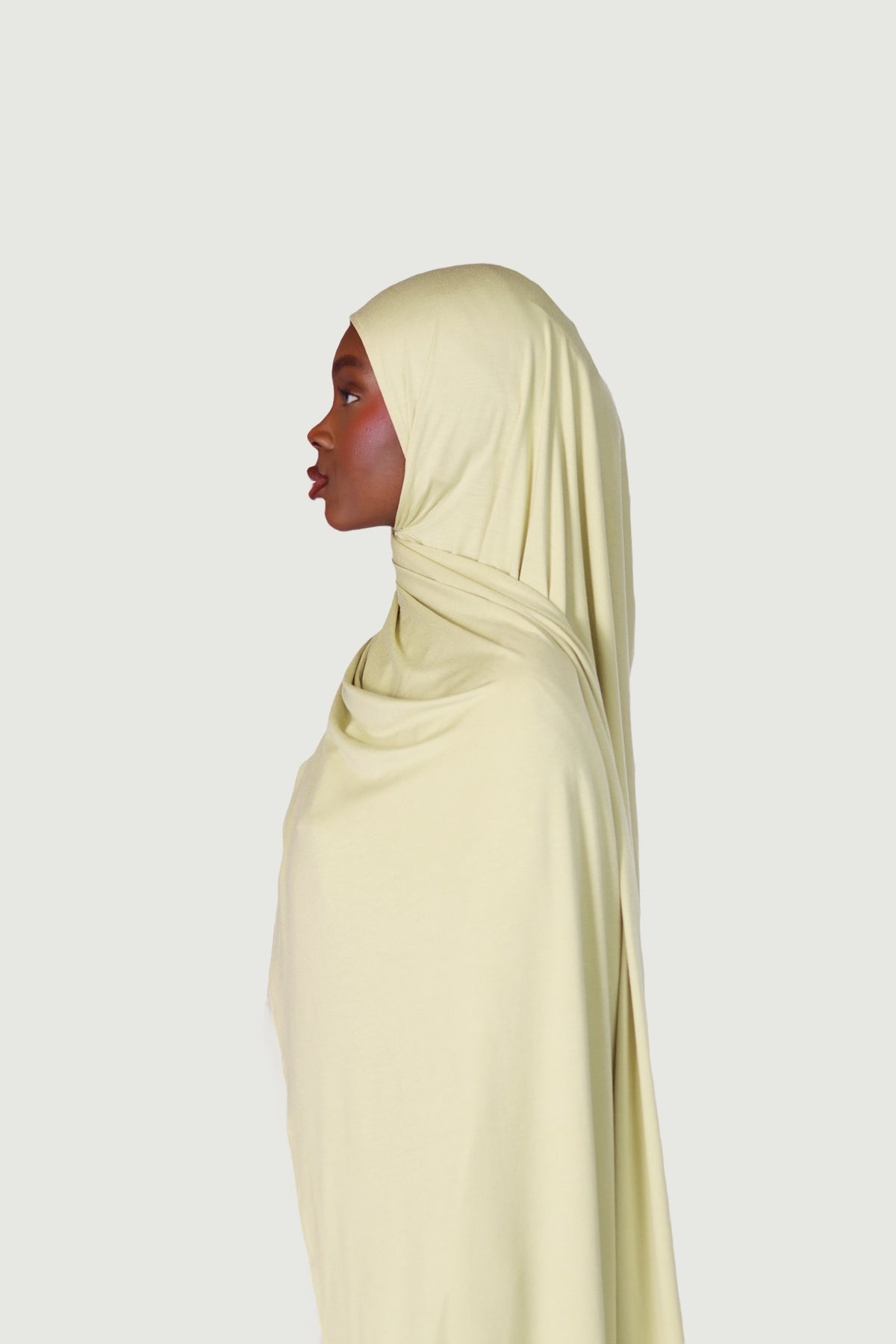 Hijab  bambou anis