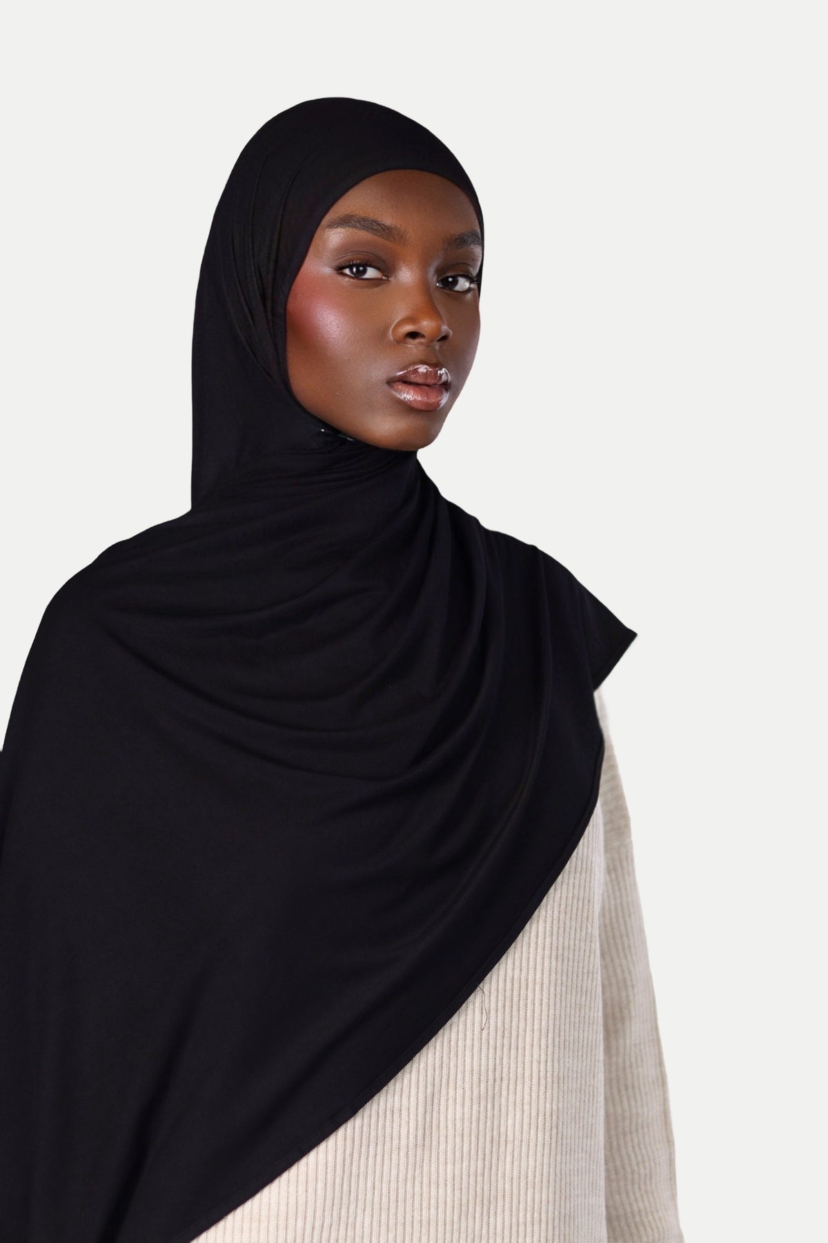 Hijab Bambou Black